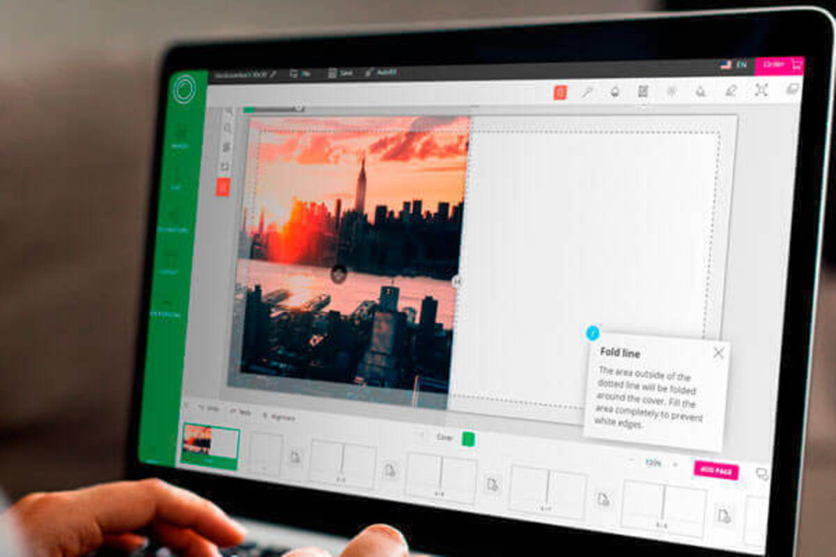 Fotofabrik features laptop