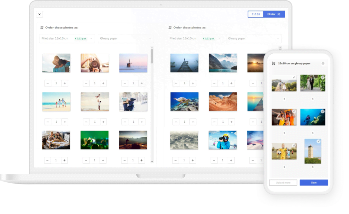 Photo Prints Editor Screenshot of the Photo Prints Editor