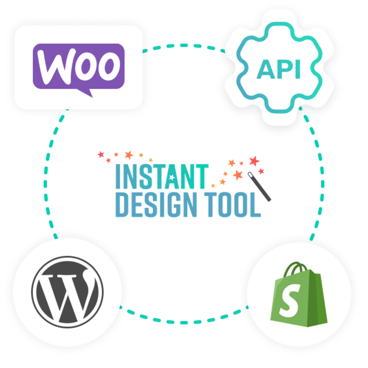 Instant Design Tool Themes A screenshot of the Instant Design Tool platform, showing a variety of templates and customization options.