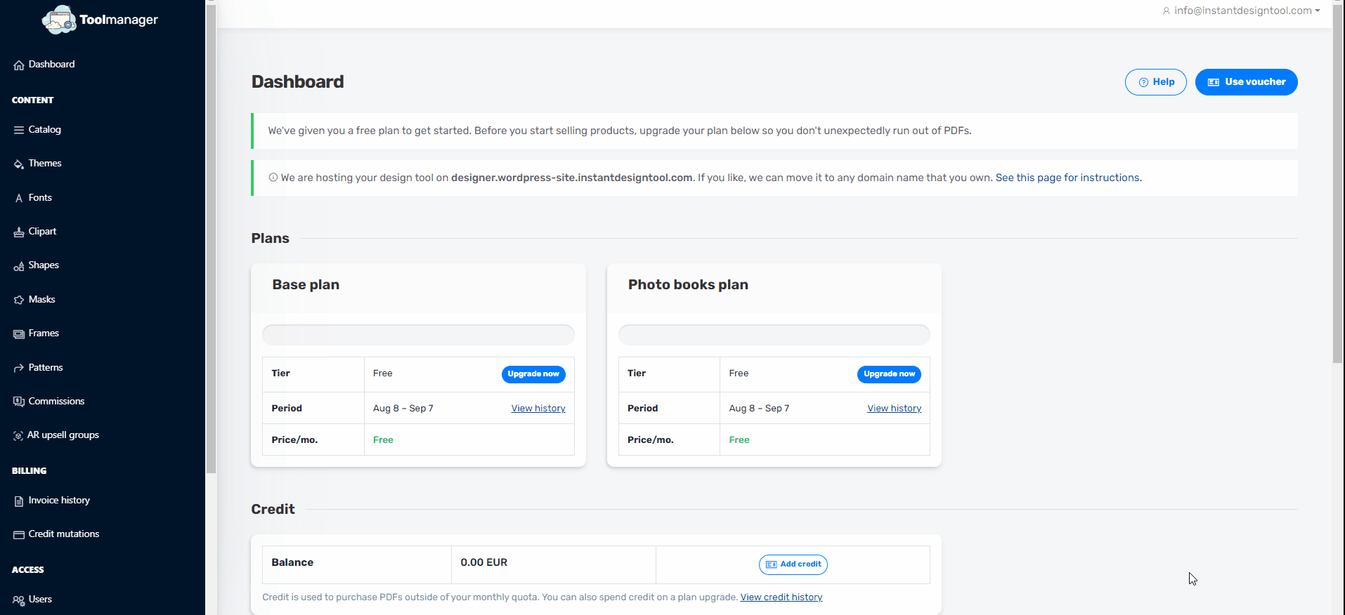 add-template-to-catalogue Add themes to your catalogue