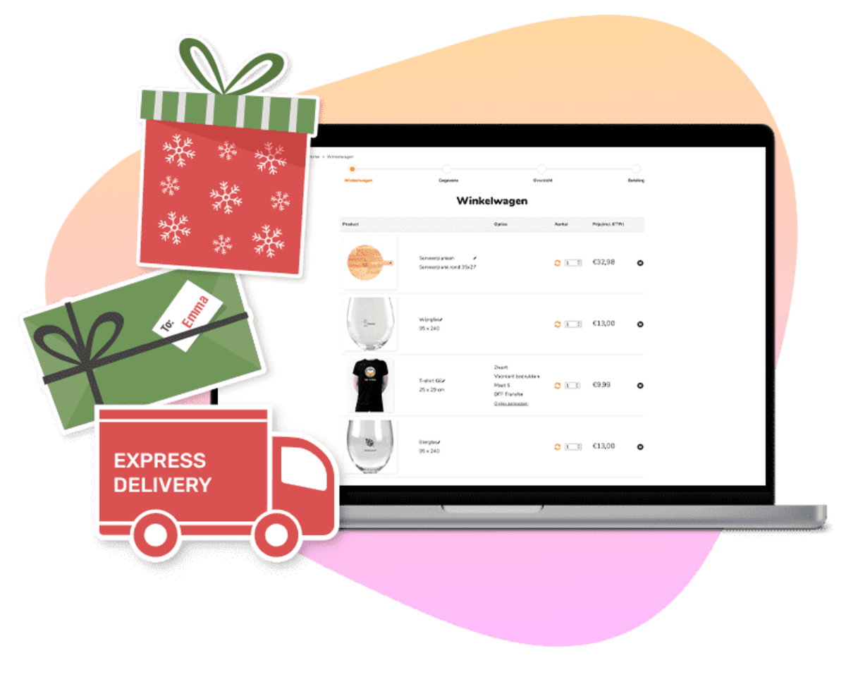 cross-sell-strategies-holiday Add different cross-sell and upsell options to your shoppingcart for the holidays