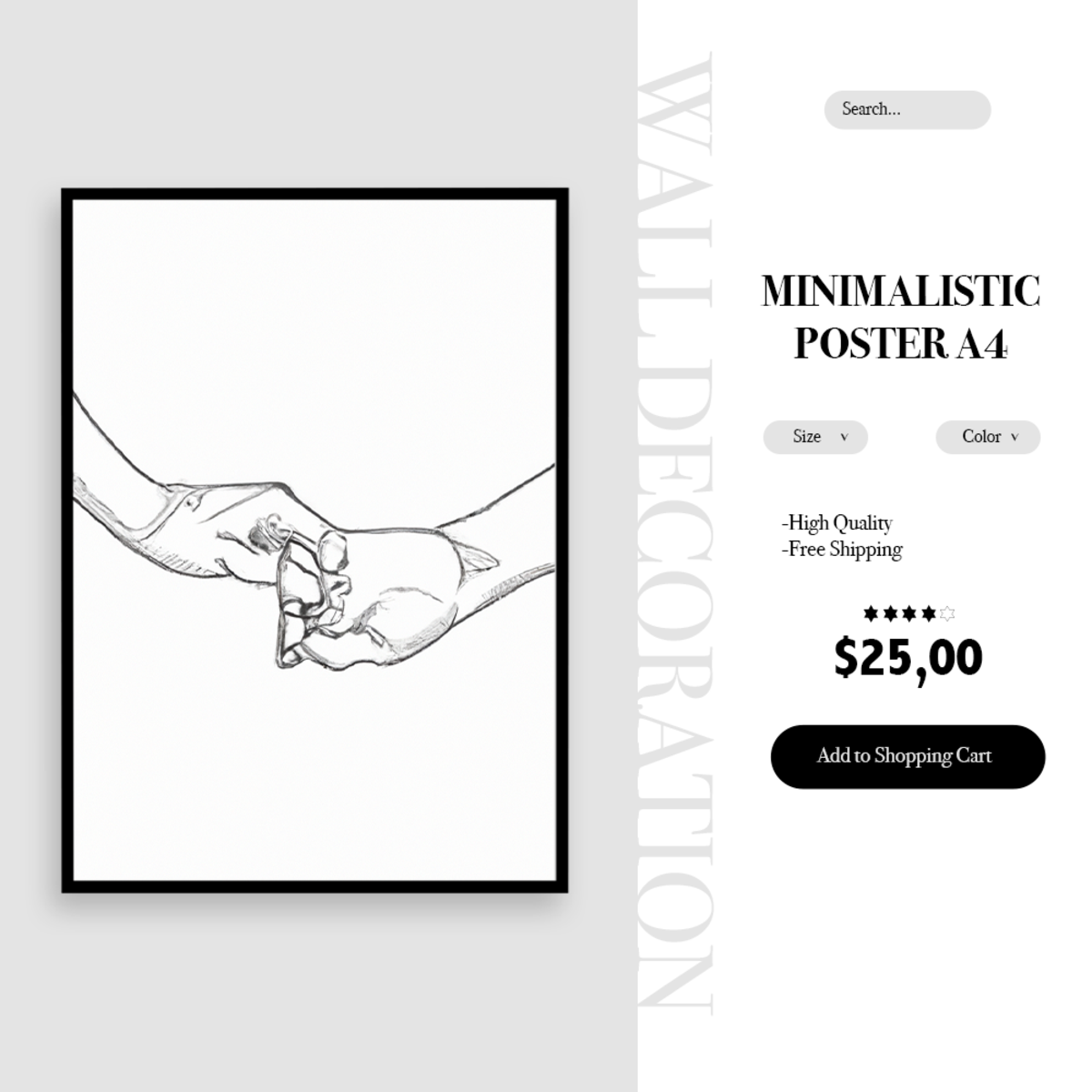 ai generated image on poster Sell your ai generated image on wall decoration products like posters