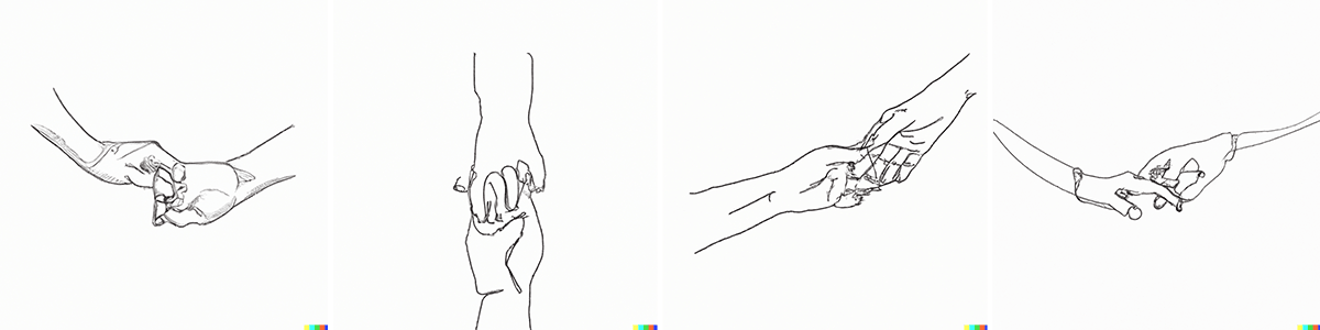 Minimalistic hand drawing Minimalistic hand drawing