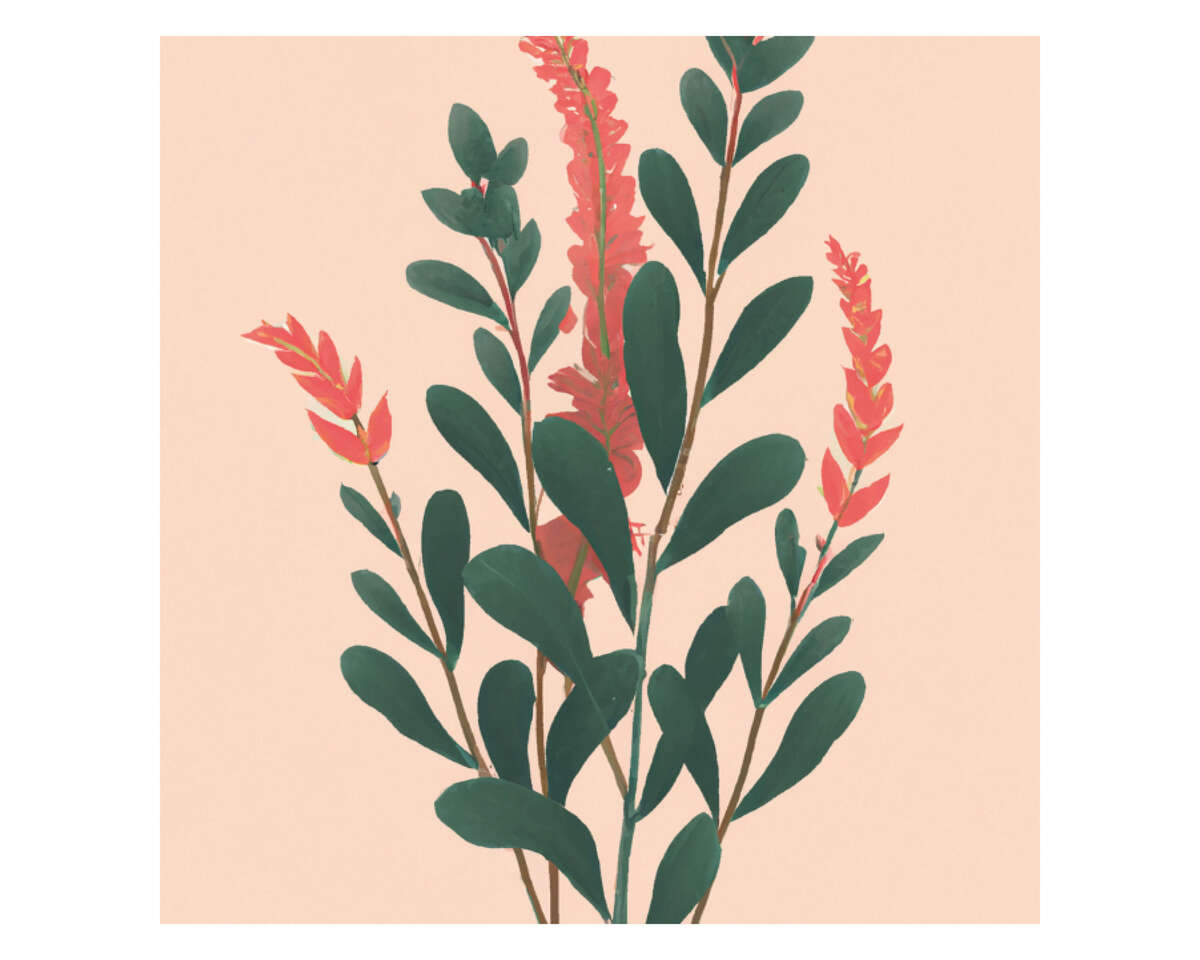 AI Poster making botanical style image AI Poster making botanical style image