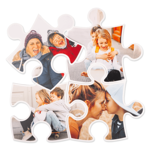 Maak puzzelstukjes voor aan de muur! Maak puzzelstukjes voor aan de muur!