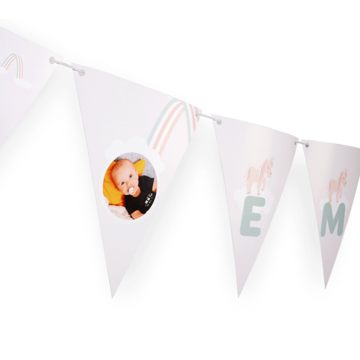 Bébé de la ligne de pavillon