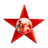 Étoile de Noël dibond Étoile de Noël dibond