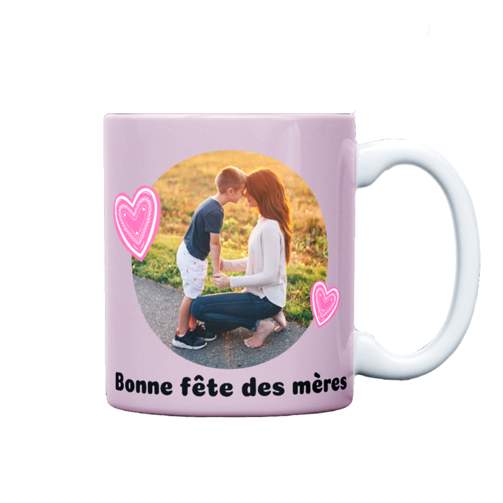 Mug avec bonbons