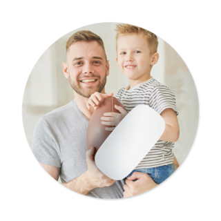 Muismat met foto voor Vaderdag Muismat met foto voor Vaderdag