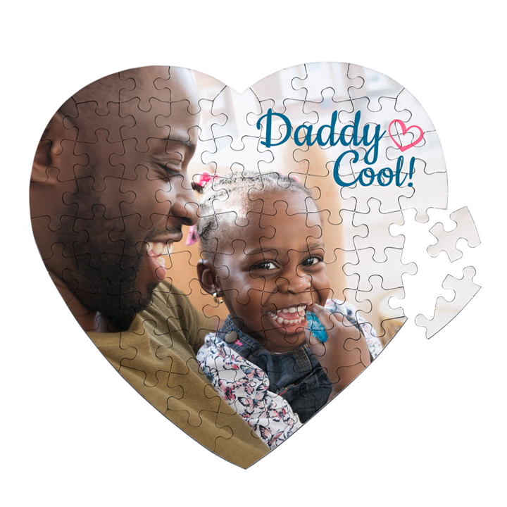 Puzzle photo en forme de coeur Puzzle photo en forme de coeur
