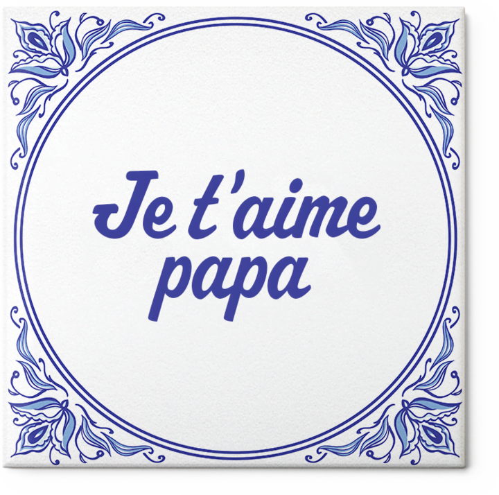 Carreau Fête des Pères