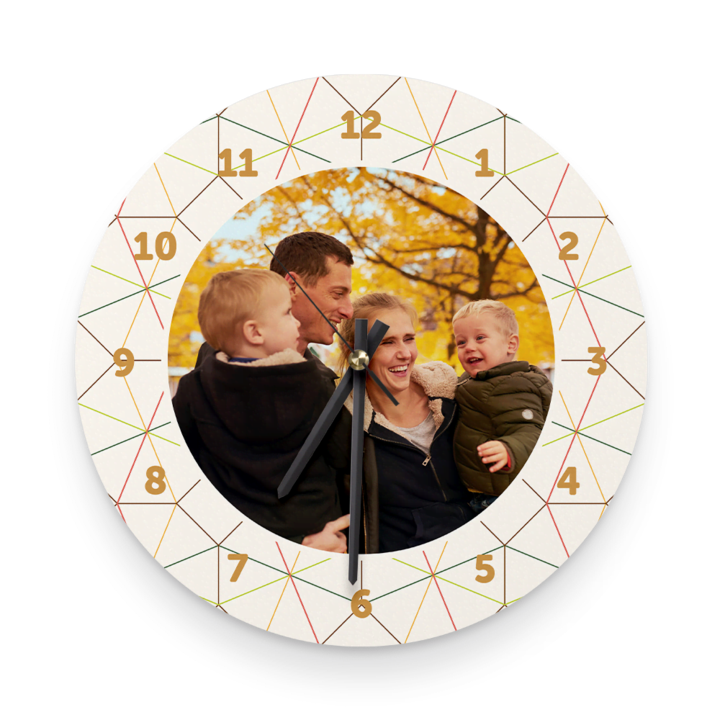 Horloge avec photo
