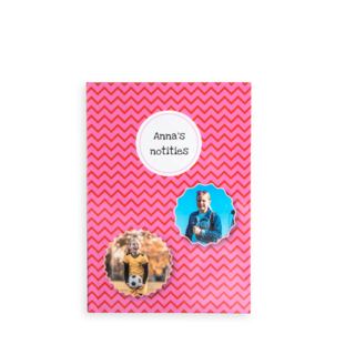 Notitieboek A4 voorkant Notitieboek A4 voorkant