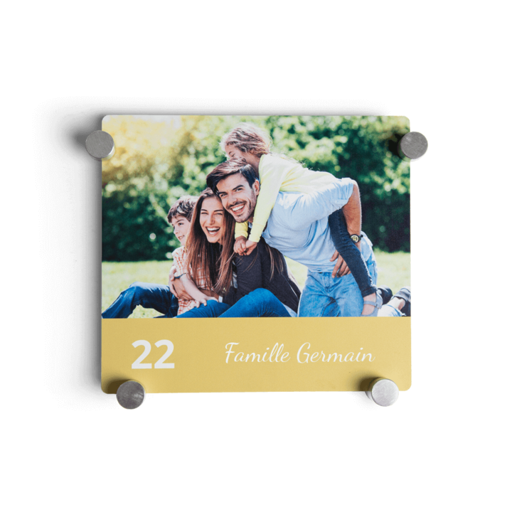 Créer une plaque de numéro de maison