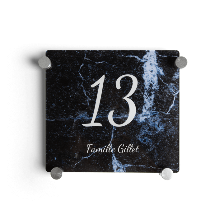Créer une plaque de numéro de maison en plexiglas