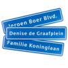 Persoonlijk straatnaambord Persoonlijk straatnaambord