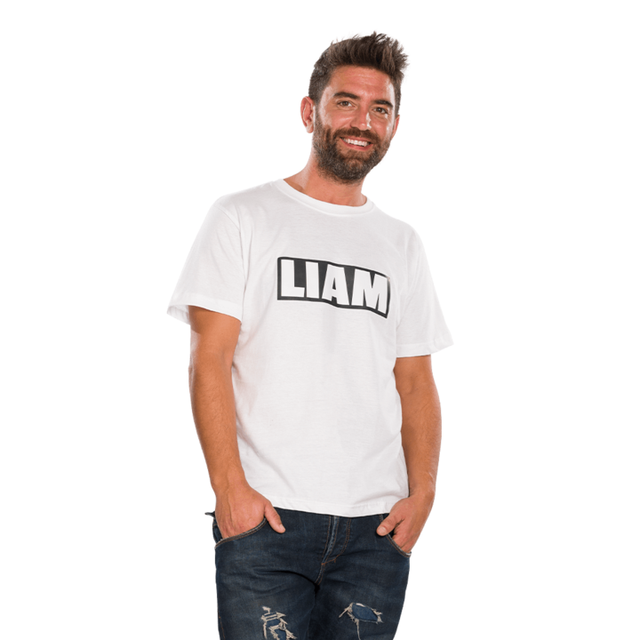 T-shirt blanc personnalisé 