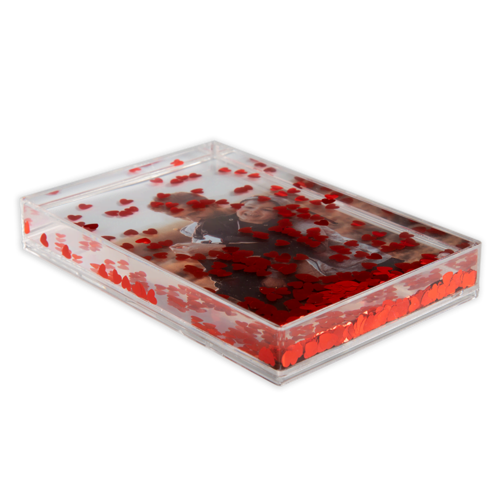 Sneeuwbol rode hartjes Sneeuwbol rode hartjes