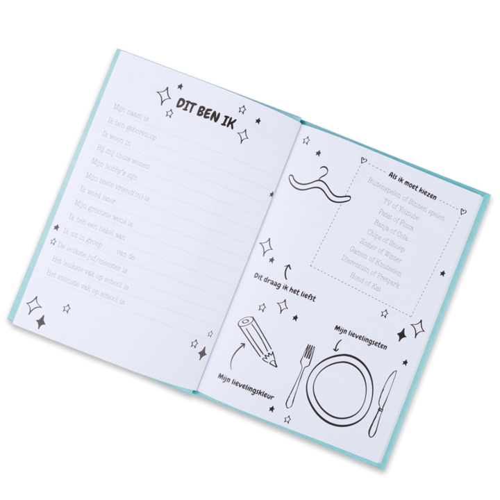 Vriendenboekje personaliseren