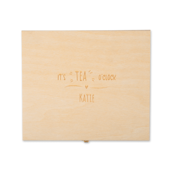 Eigen theedoos maken Eigen theedoos maken