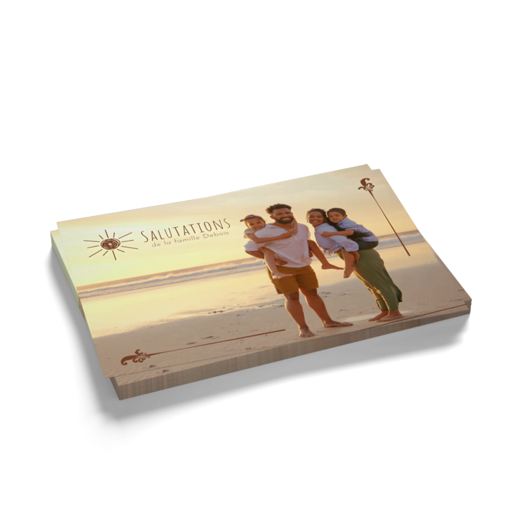 Concevoir cartes postales