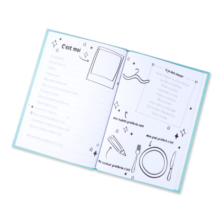 Personnaliser livre d'amis