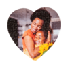 Puzzle photo en forme de coeur Puzzle photo en forme de coeur