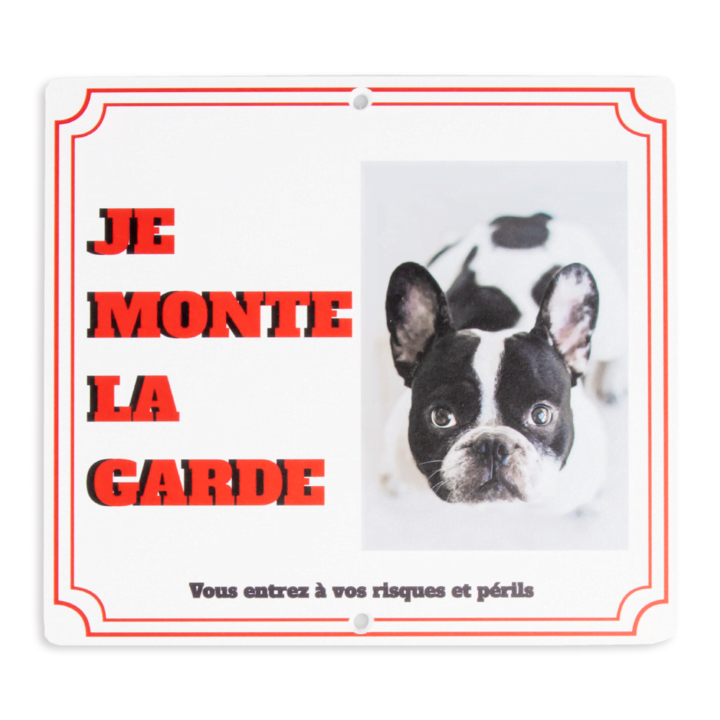 Créez votre propre panneau chien de garde ! 