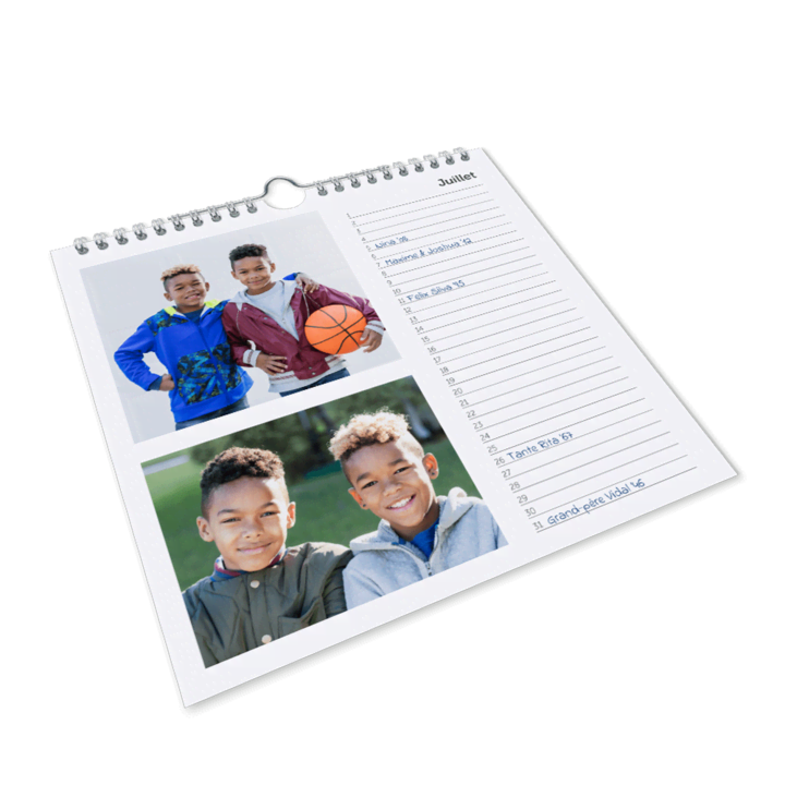 Calendrier d'anniversaire