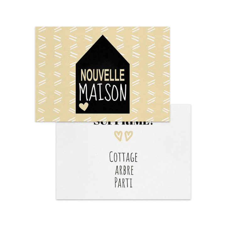 Imprimer une carte de déménagement Imprimer une carte de déménagement