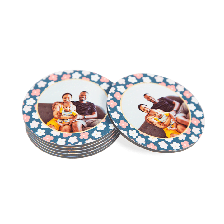 Onderzetters met foto maken