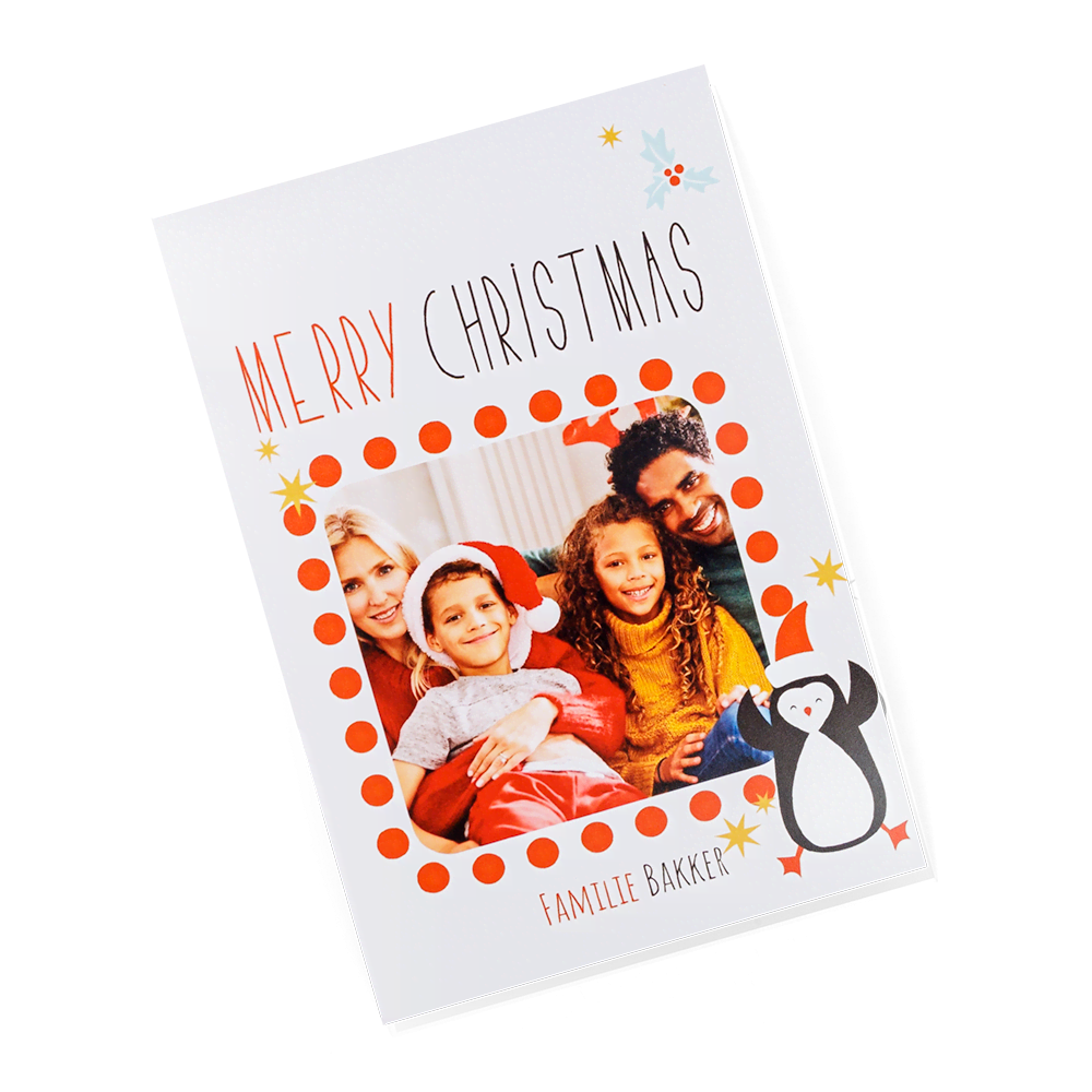 Cartes de Noël set avec photo