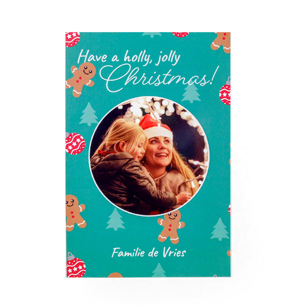 Concevoir un lot de cartes de Noël avec photo
