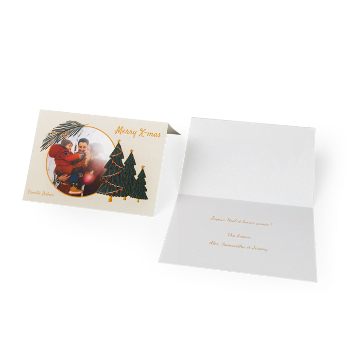 Concevoir un lot de cartes de Noël Concevoir un lot de cartes de Noël