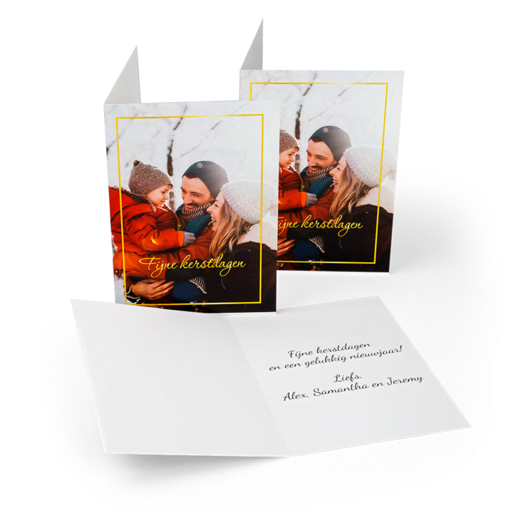 Zelf kerstkaarten set maken Zelf kerstkaarten set maken