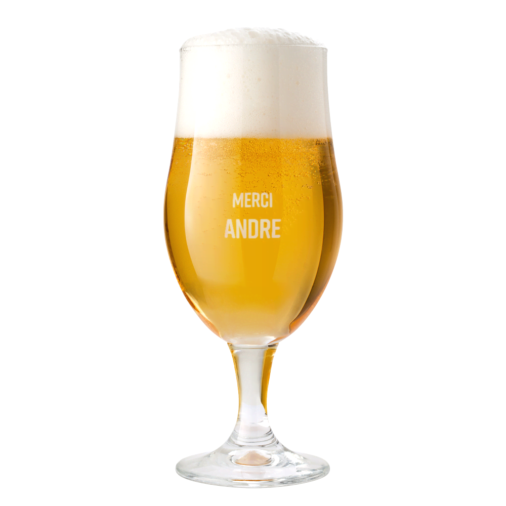 Grand Verre à Bière Officiel FC Barcelone – Verre Transparent Collector