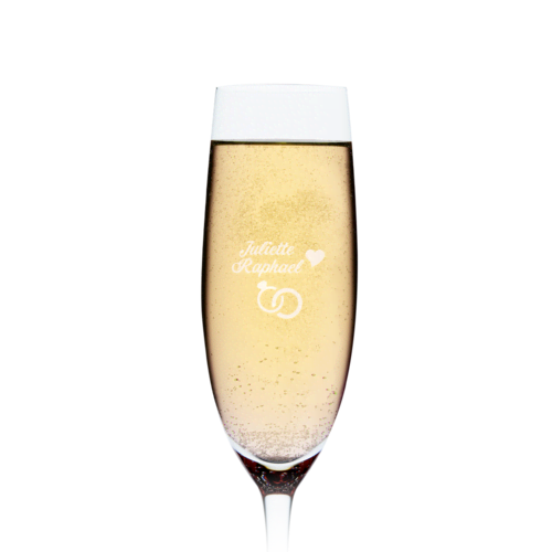 Faire graver une flûte à champagne Anniversaire Kruidvat