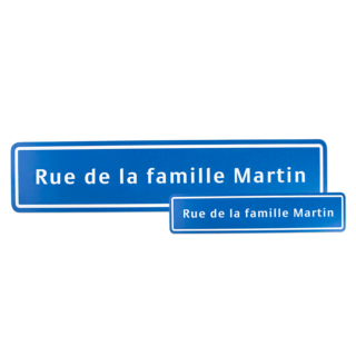 Plaque de rue Plaque de rue