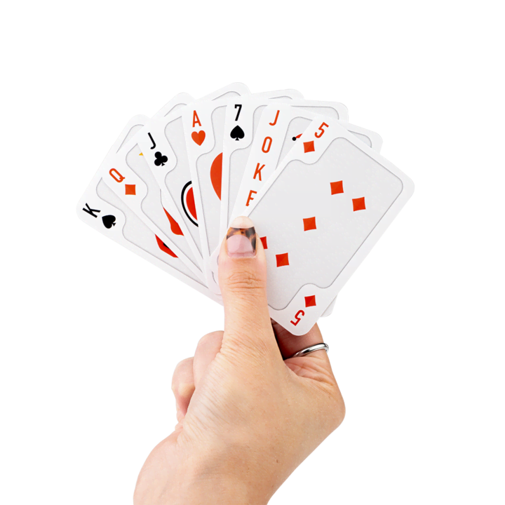 Cartes à jouer imprimées