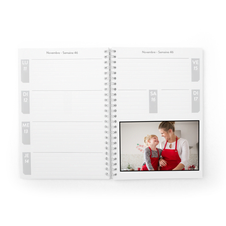 Agenda annuel photo Agenda annuel photo