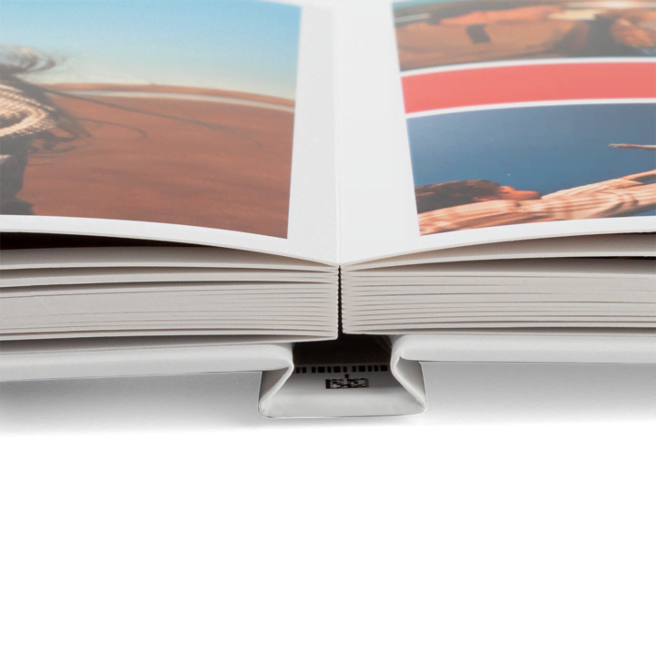 Vlakliggend fotoboek maken