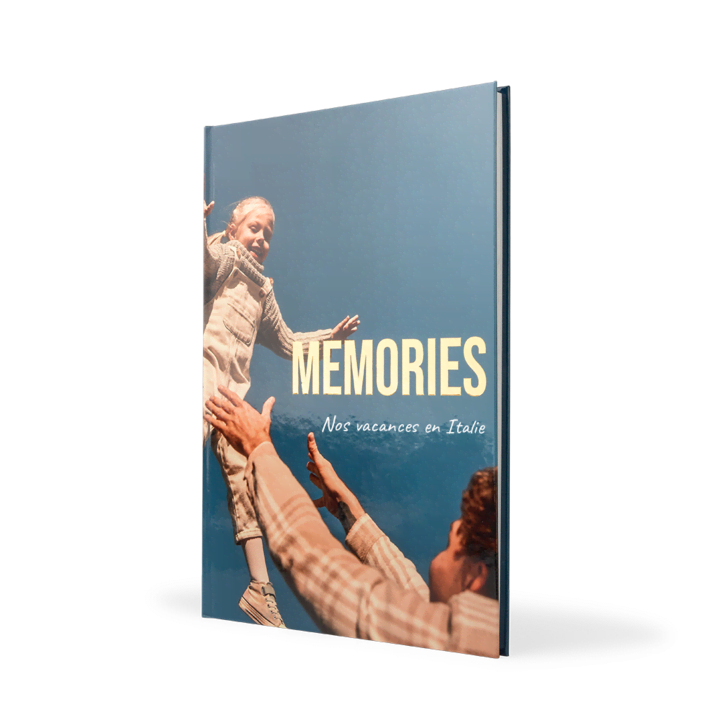 Créer livre photo couverture rigide