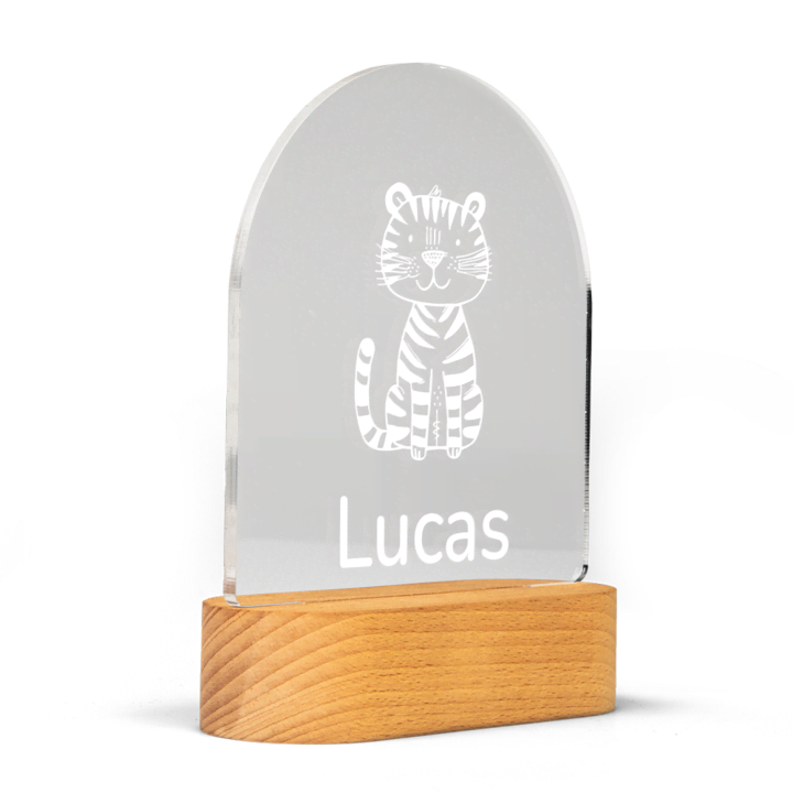 Veilleuse en plexiglas