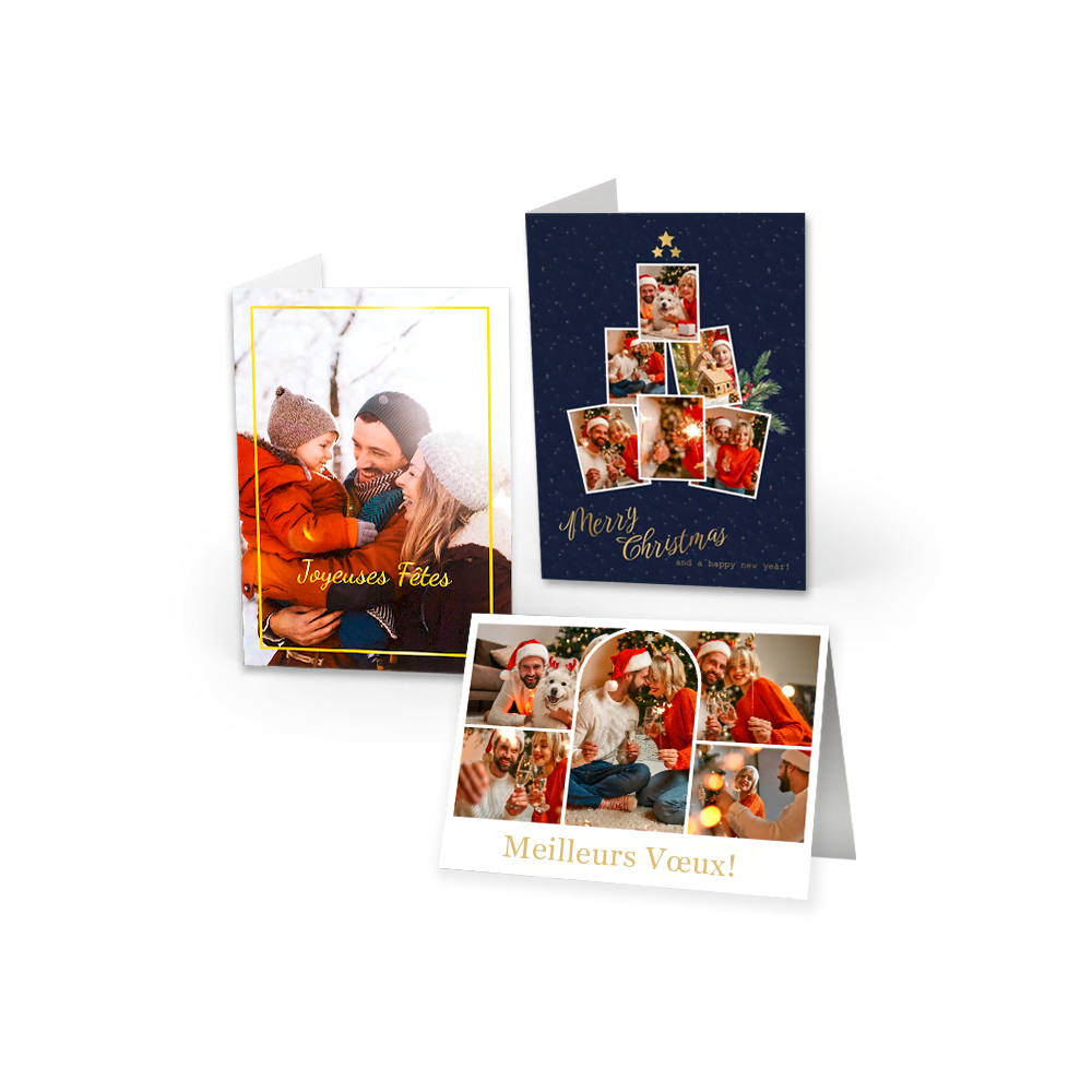 Cartes de Noël promo Cartes de Noël promo