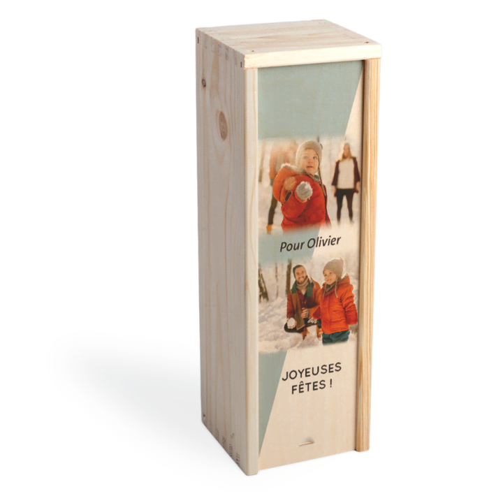 Coffret en bois de Noël Coffret en bois de Noël