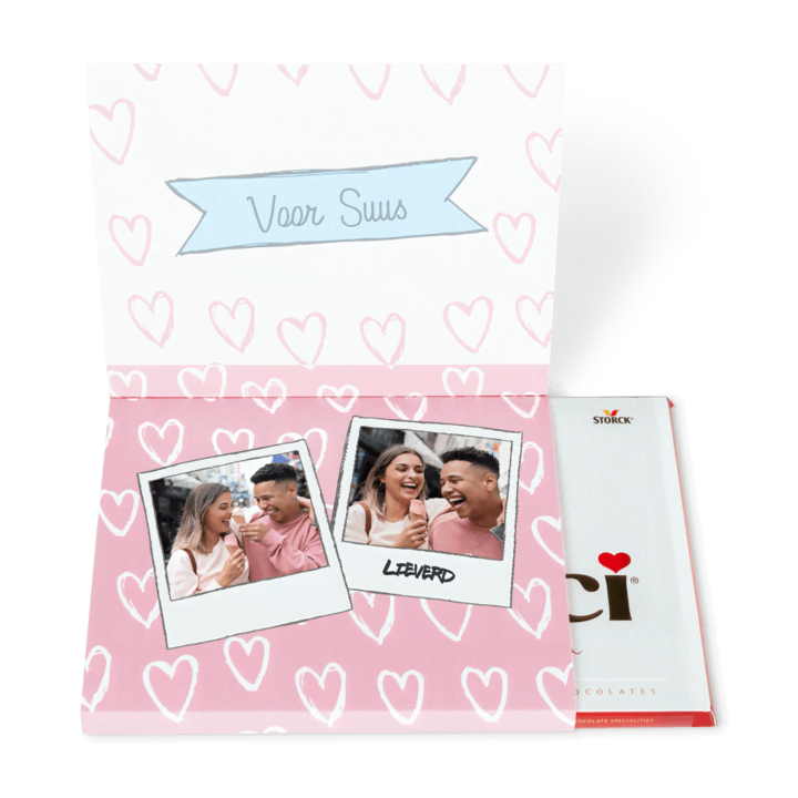 Merci Chocolade met foto