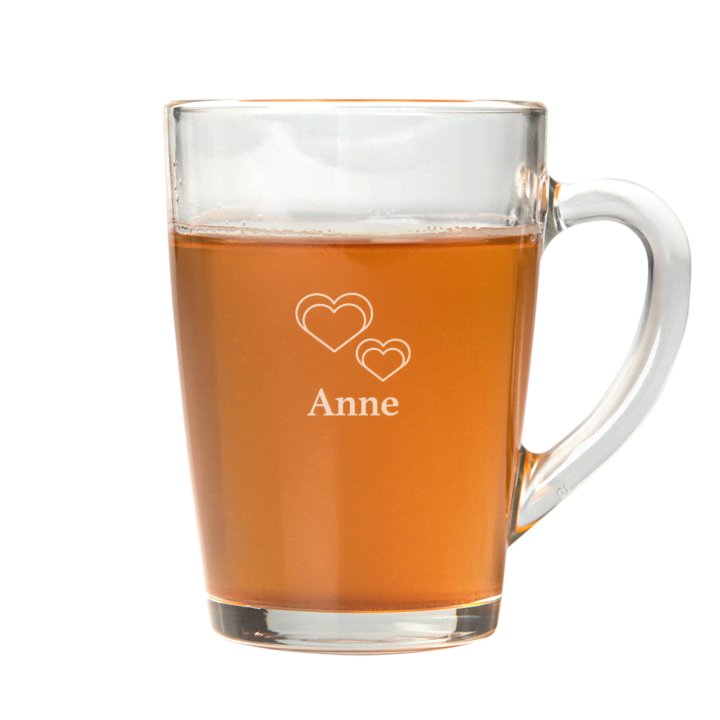 Verre à thé Saint-Valentin