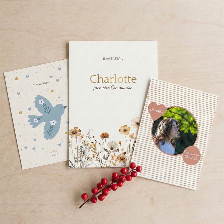 Cartes de communion