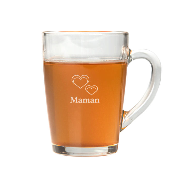 Verre à thé Fête des Mères Verre à thé Fête des Mères