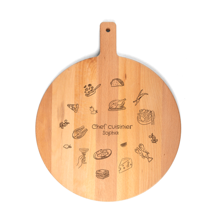 Plateau de service chef cuisiner Plateau de service chef cuisiner